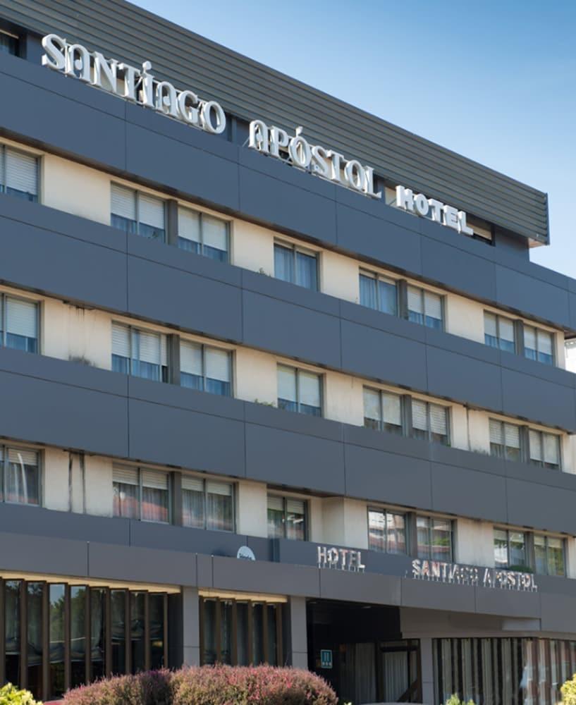 Hotel Santiago Apóstol Castrofeito Exterior foto