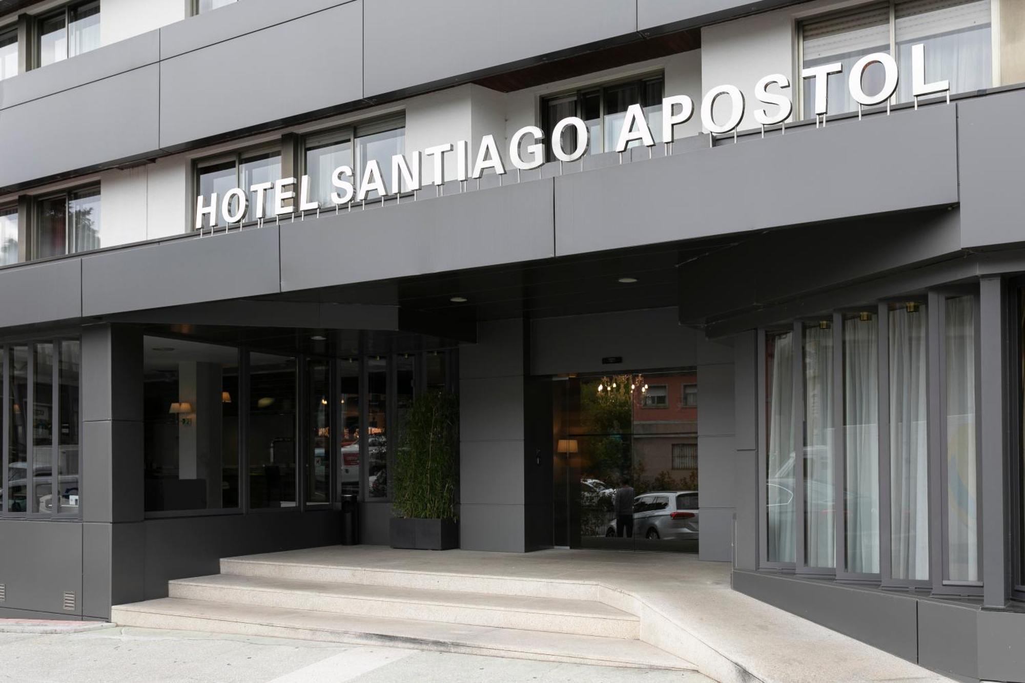 Hotel Santiago Apóstol Castrofeito Exterior foto
